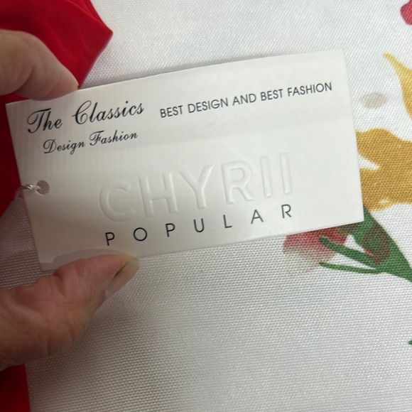 Red One-Piece Swimsuit - Picture 4 of 8